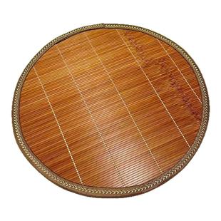 夏季天竹藤椅子垫圆形竹席坐垫圆凳垫子餐椅垫瑜伽帐篷打禅垫寺庙