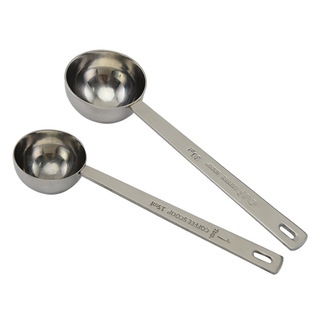 304不锈钢刻度量勺奶粉咖啡克数勺计量勺5ML10克长柄调料勺123克