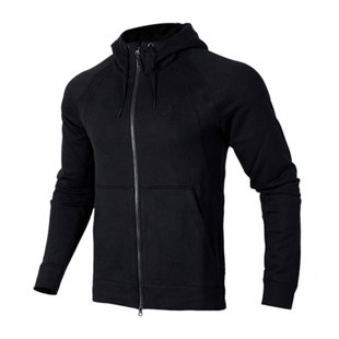 AIR JORDAN AJ男子篮球运动休闲拉链连帽夹克外套 AR4736-010