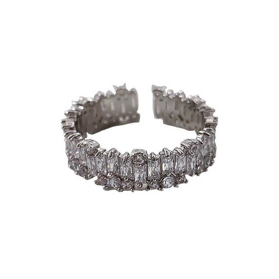 小众设计！轻奢超闪锆石戒指