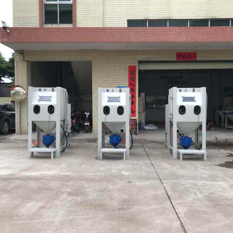 厂家直销环保型喷砂机铝材石材加压手动喷砂机模具除锈高压喷沙机