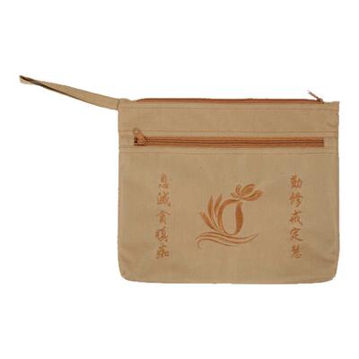 海清袋麻布三衣袋禅修手拿包