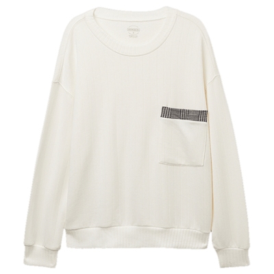 Intimissimi意舒漫女士时尚简约英伦风针织长袖睡衣CLD946G