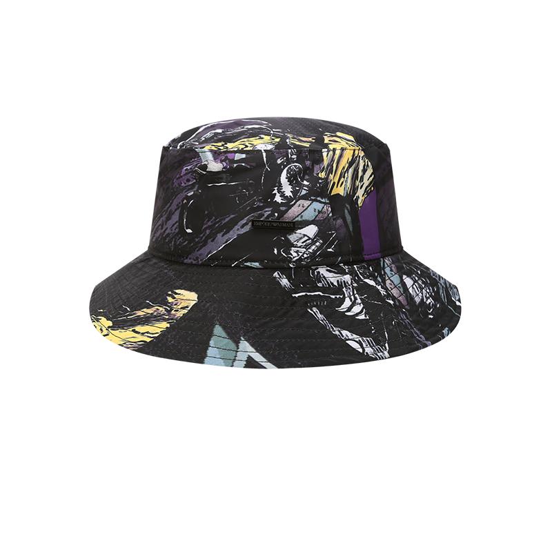 【自营】Emporio Armani阿玛尼 男士织物帽子渔夫帽 627146 2R505