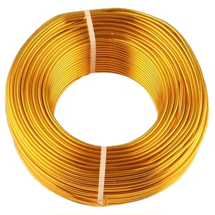 彩色铝线软铝线创意包漆铝丝编织工艺品造型线定型线手工diy材料