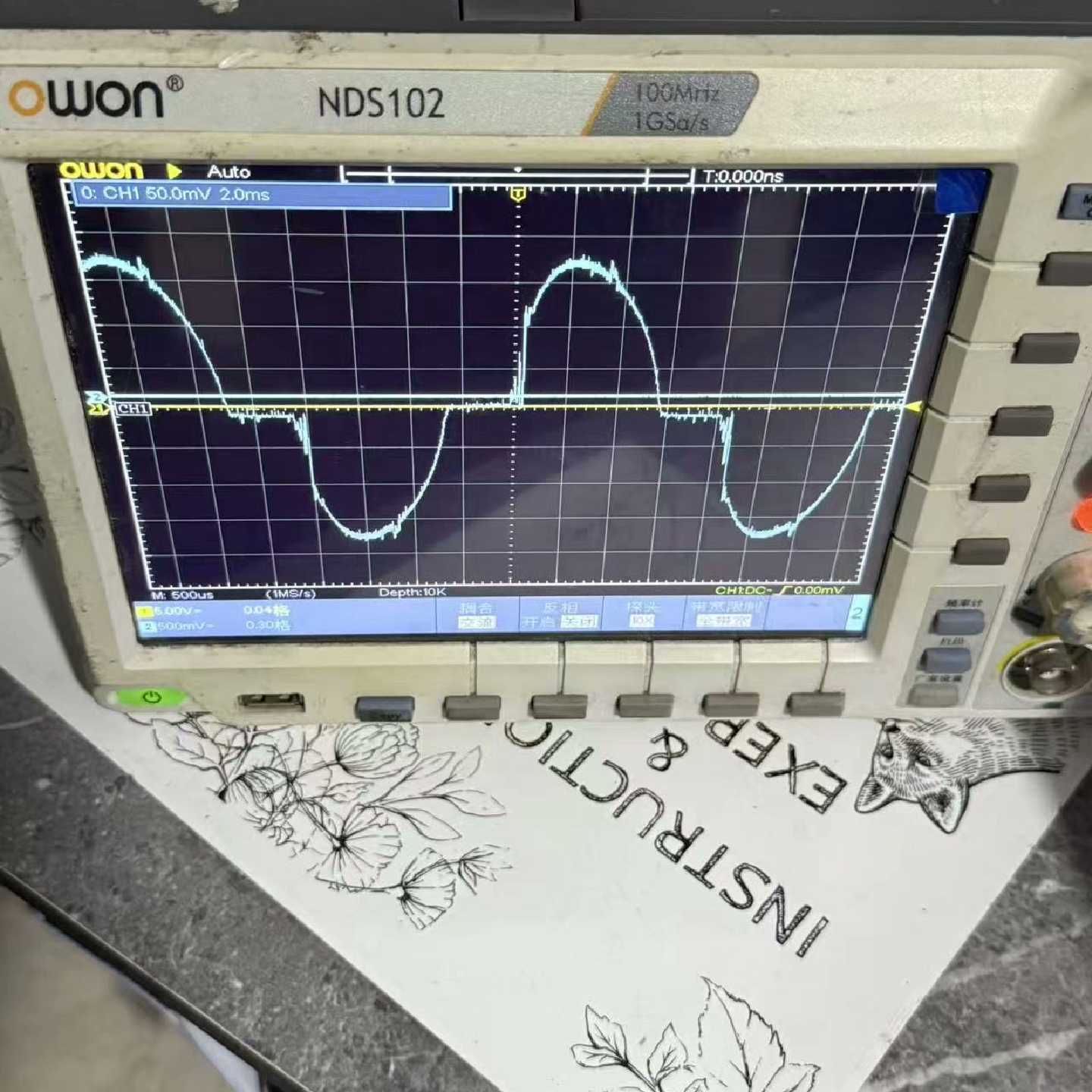 利利普nds102数字示波器四台，功能没问题，成色如图片了，&mdash;议价