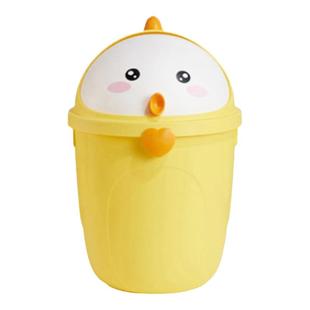 垃圾桶带盖家用可爱咕噜鸡宿舍卫生间厕所简约纸篓少女卧室儿童房