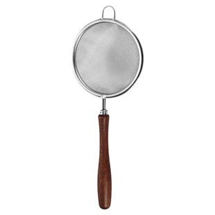 食品级304不锈钢迷你过滤网婴儿辅食工具豆浆网筛小漏勺超细漏网