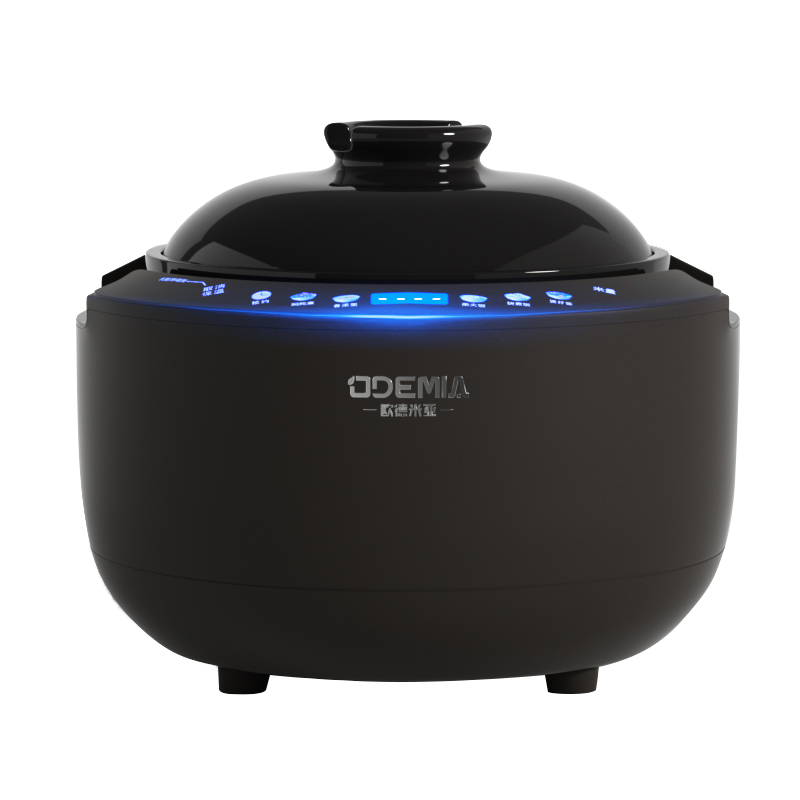 欧德米亚无涂层电饭煲家用预约陶瓷土锅电饭锅2-4-5人6-8-9饭锅3L