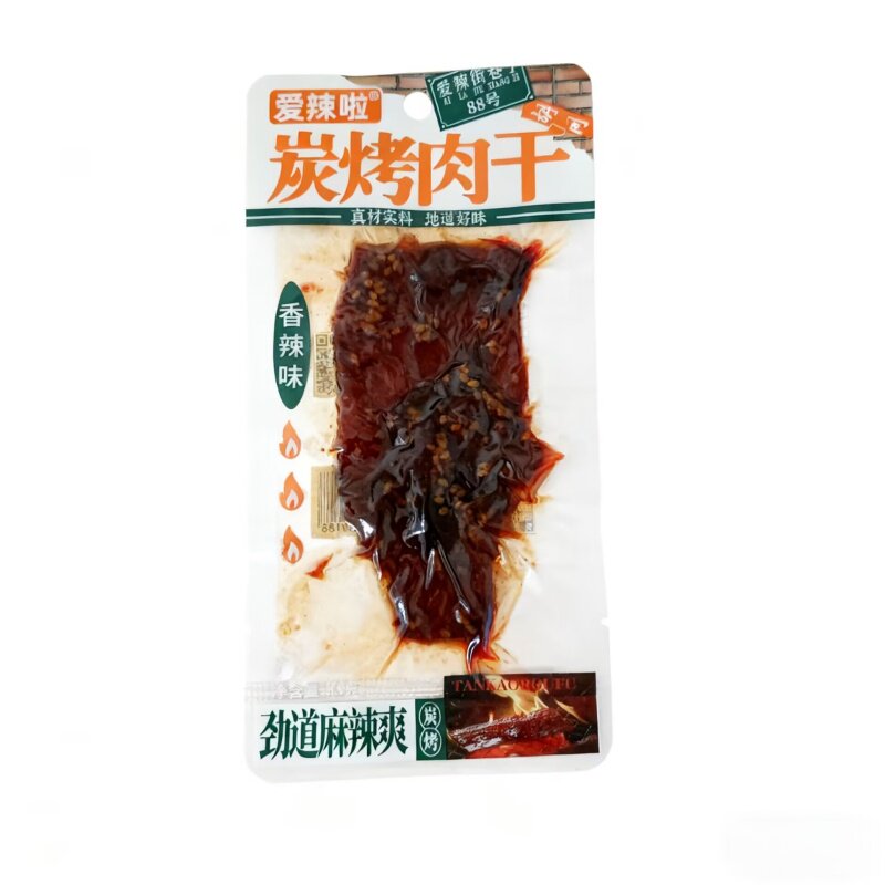 爱辣啦炭烤肉干湖南特产手撕肉干