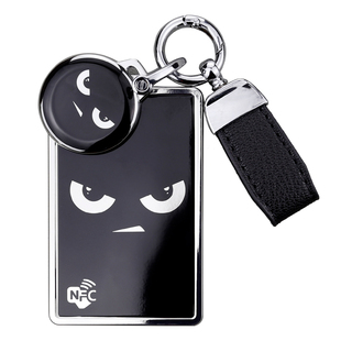 适用九号电动车圆形NFC卡片保护套9号智能感应卡钥匙包壳扣mzmix