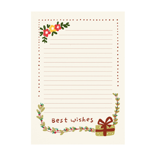 玩物得字原创手绘信纸信封套装情书表白文艺浪漫生日手写书信礼物