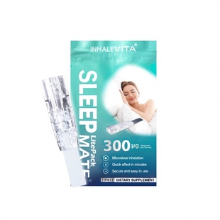 【试用装】InhaleVita速睡伴美国吸入褪黑素安瓶非软糖倒时差