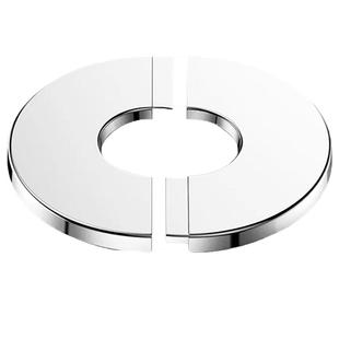 不锈钢遮丑盖燃气管龙头角阀装饰盖排烟管三角阀遮挡墙洞圆形分体