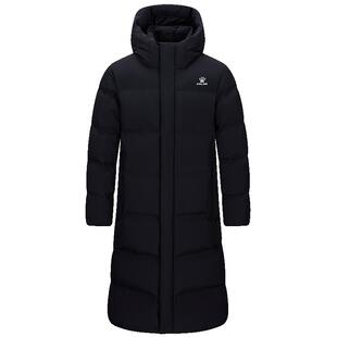 【85%鹅绒】KELME卡尔美羽绒服男女长款冬季新款户外极寒保暖外套