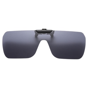 不偏光墨镜夹片可上翻开车专用看HUD防紫外线防晒太阳镜连体镜片