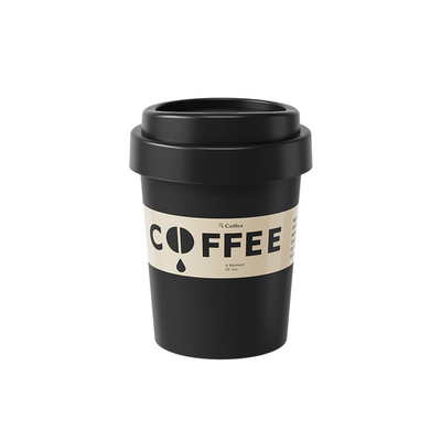 Coffee摇盖式创意个性咖垃圾桶