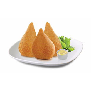 Coxinha 巴西风味炸鸡肉丸子迷你鸡肉香酥派炸芝士丸子速冻食品