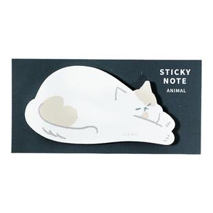 韩国文具iconic可爱卡通动物便利贴N次贴记事便签纸装饰便条40张
