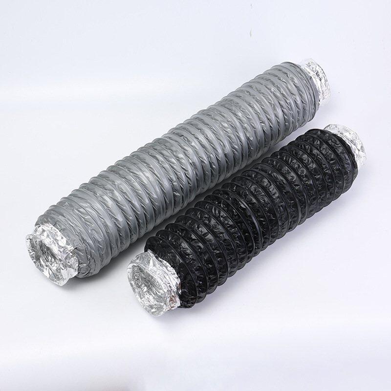 供应厨房油烟机消音管排烟PVC铝箔抽气排气通风管伸缩管道