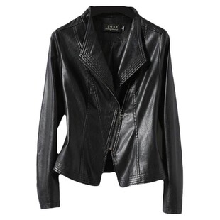 海宁真皮皮衣女短款修身显瘦2026春秋新款小个子绵羊皮夹克外套潮