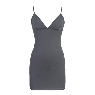 今夕何夕性感睡衣女冬春新款辣妹牛奶丝吊带睡裙qqny纯欲风家居服