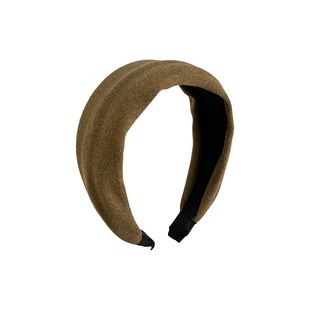 灰色宽边防滑发箍女款2025新款爆款超宽头箍日常外出洗脸百搭发饰