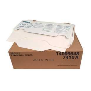 金佰利一次性马桶座垫纸厕板纸座厕纸孕妇坐便纸125张*24包7410