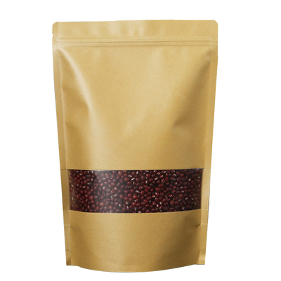 牛皮纸自立自封袋食品茶叶干果袋