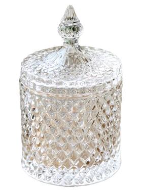 带盖玻璃厨房欧式风糖缸储物罐