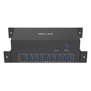 迈拓维矩 10口工业级usb3.0集线器HUB电脑笔记本usb扩展坞分线器一拖手机刷机U盘硬盘批量复制MT-3110H