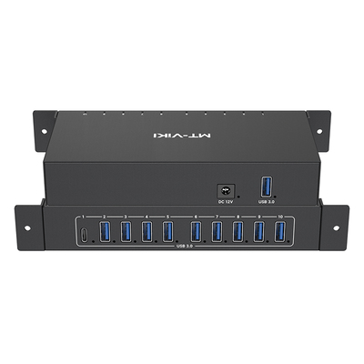 迈拓维矩10口工业级usb3.0分线器