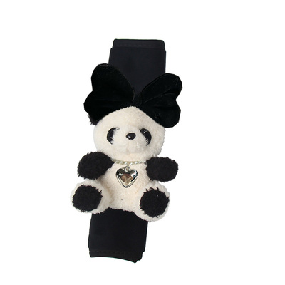 卡通泰迪熊猫汽车安全带护肩套