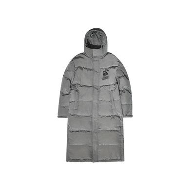 BEASTER潮流刺绣保暖长款羽绒服