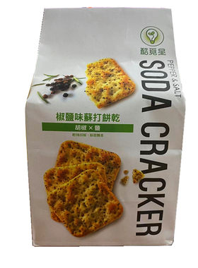台湾无加糖奇亚籽苏打饼干青葱饼