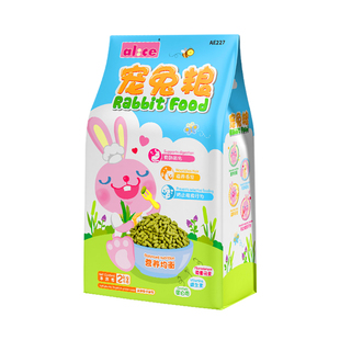 Alice宠兔粮幼兔粮成年兔粮布格斯同比配方粮宠物兔粮食兔子饲料