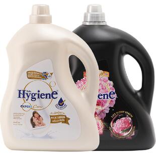 Hygiene喜净进口浓缩衣物柔顺剂3.5L*2桶家庭组合装持久留香除皱