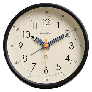 桌面迷你小闹钟学生用台式钟表儿童摆台静音时钟学习专用男孩简约