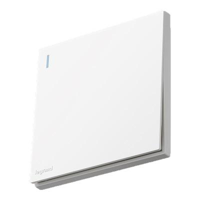 罗格朗开关插座面板畅境奶油白