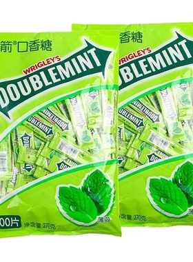 绿箭益达口香糖100片薄荷糖