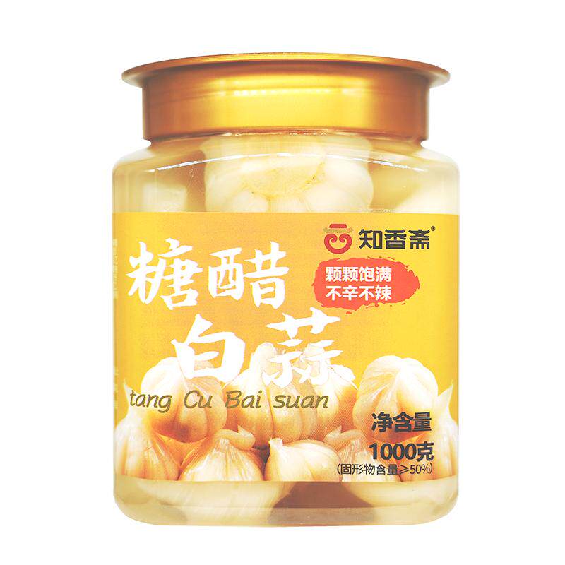 知香斋糖蒜糖醋大蒜头糖醋蒜酱菜