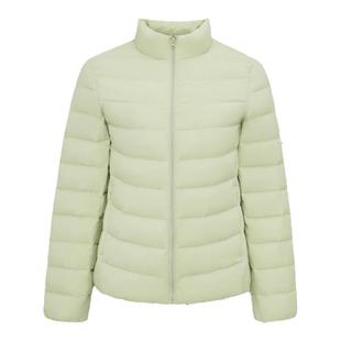 雪中飞25秋冬新款女立领短款轻薄羽绒服排骨羽绒休闲通勤居家简约