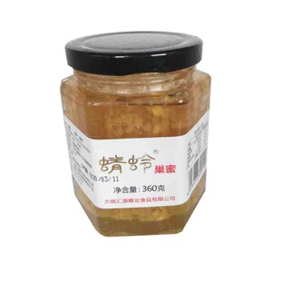 云南特产 大姚农家自产野坝子蜂巢蜜 360g/瓶