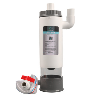 滤鱼便分离器鱼马桶鱼缸粪便收集器底滤下过滤外置鱼粪沉淀仓