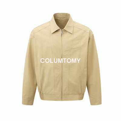 哈林顿2026春季新款老钱风美式翻领夹克男士Cleanfit高级休闲外套