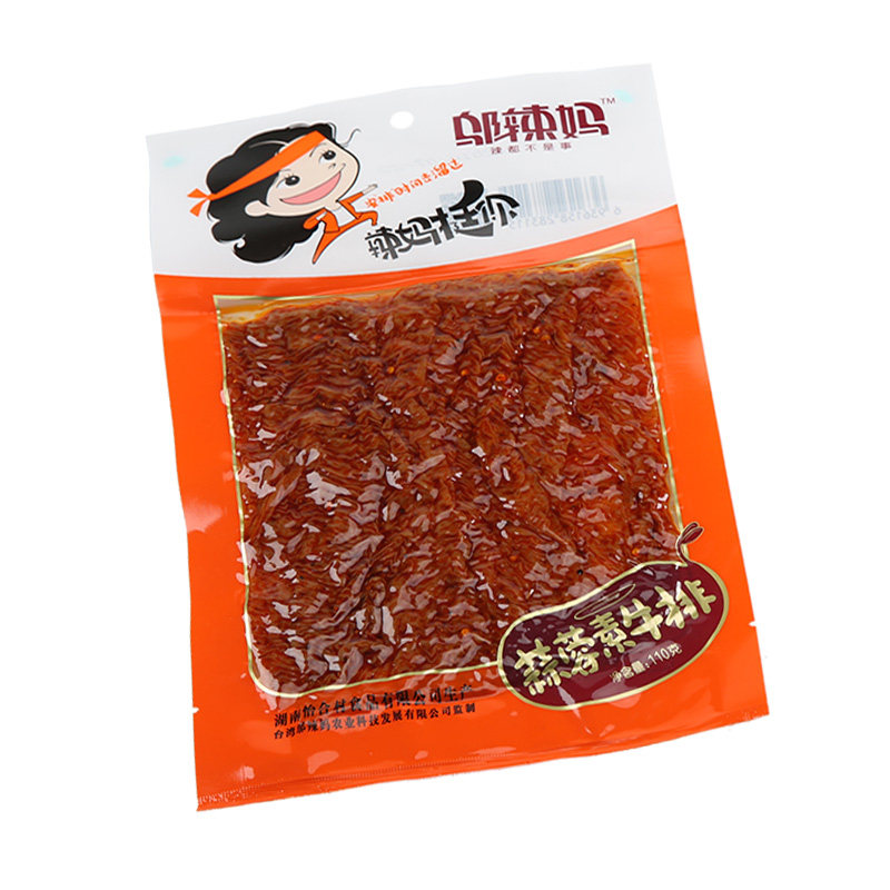 蒜蓉邬辣妈辣条辣片豆腐干
