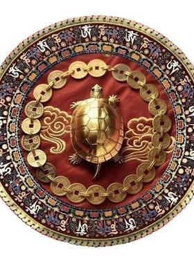 鱼缸背景贴纸立体背景图高清水族鱼缸壁纸造景装饰贴纸