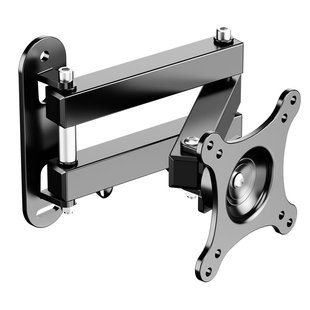 贝石通用电视机挂架电脑液晶显示器支架壁挂旋转可伸缩万向墙架子