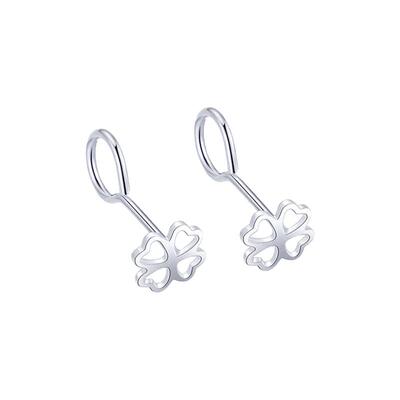 礼轩珠宝s999纯银原创女弯钩款