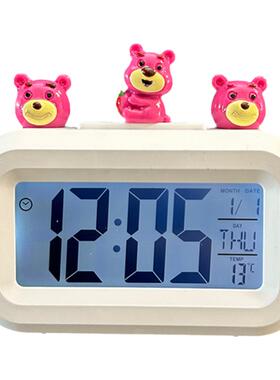 电子钟闹钟厨房计时器磁吸设计